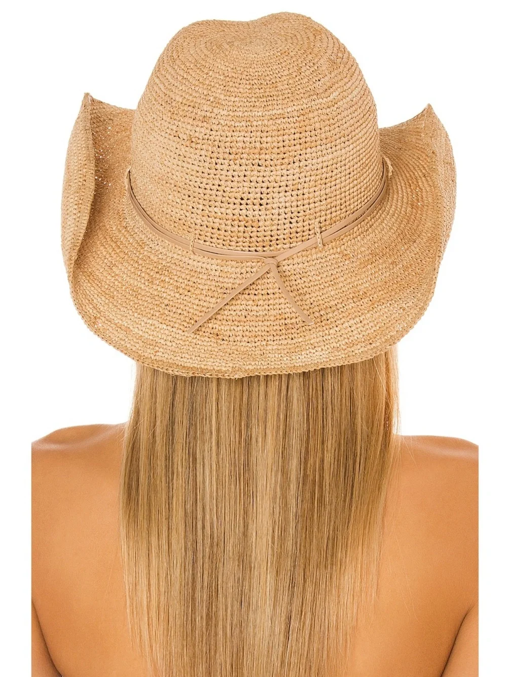 Hat Attack Crochet Cowboy Hat in Natural